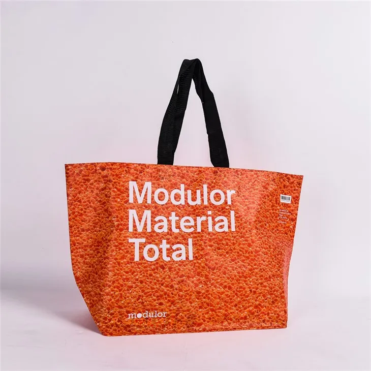 Mála Siopadóireachta RPET lannaithe brandáilte