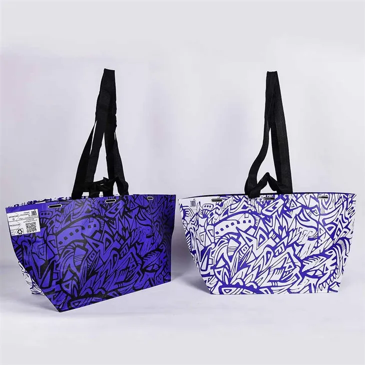 Mála siopadóireachta RPET atá neamhdhíobhálach don chomhshaol